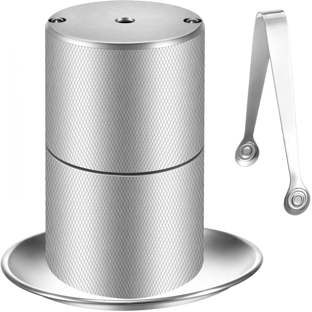 TM-60 - 2.4" Aircraft Aluminum Ice Ball Maker for Slow-Melting Drinks