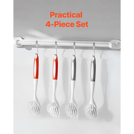 D002 - VEVOR 11.42in Ergonomic Dish Brush with Built-in Scraper