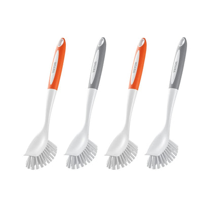 D002 - VEVOR 11.42in Ergonomic Dish Brush with Built-in Scraper