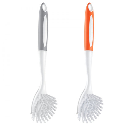 D002 - VEVOR 11.42in Ergonomic Dish Brush with Built-in Scraper