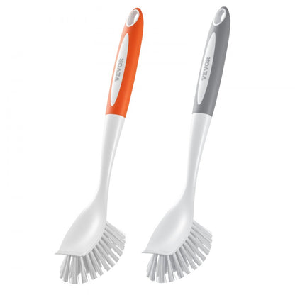 D002 - VEVOR 11.42in Ergonomic Dish Brush with Built-in Scraper