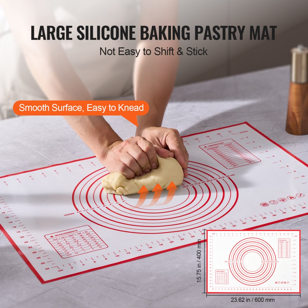 KN160 - Stainless Steel Rolling Pin with Thickness Rings for Perfect Pastries