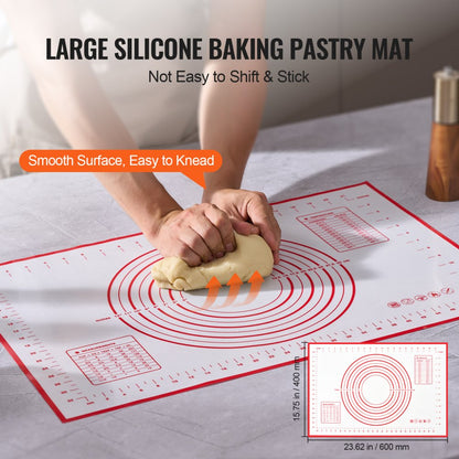 KN160 - Stainless Steel Rolling Pin with Thickness Rings for Perfect Pastries