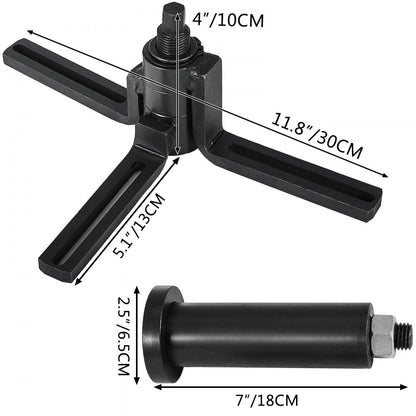 010929606602 - Adjustable Crankcase Splitter with Heavy-Duty Steel Construction
