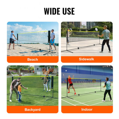 DKS-11300 - Portable 10ft Durable Badminton Net for Outdoor Fun