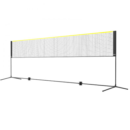 DKS-16100 - Portable 20ft Badminton/Volleyball Net for Quick Assembly