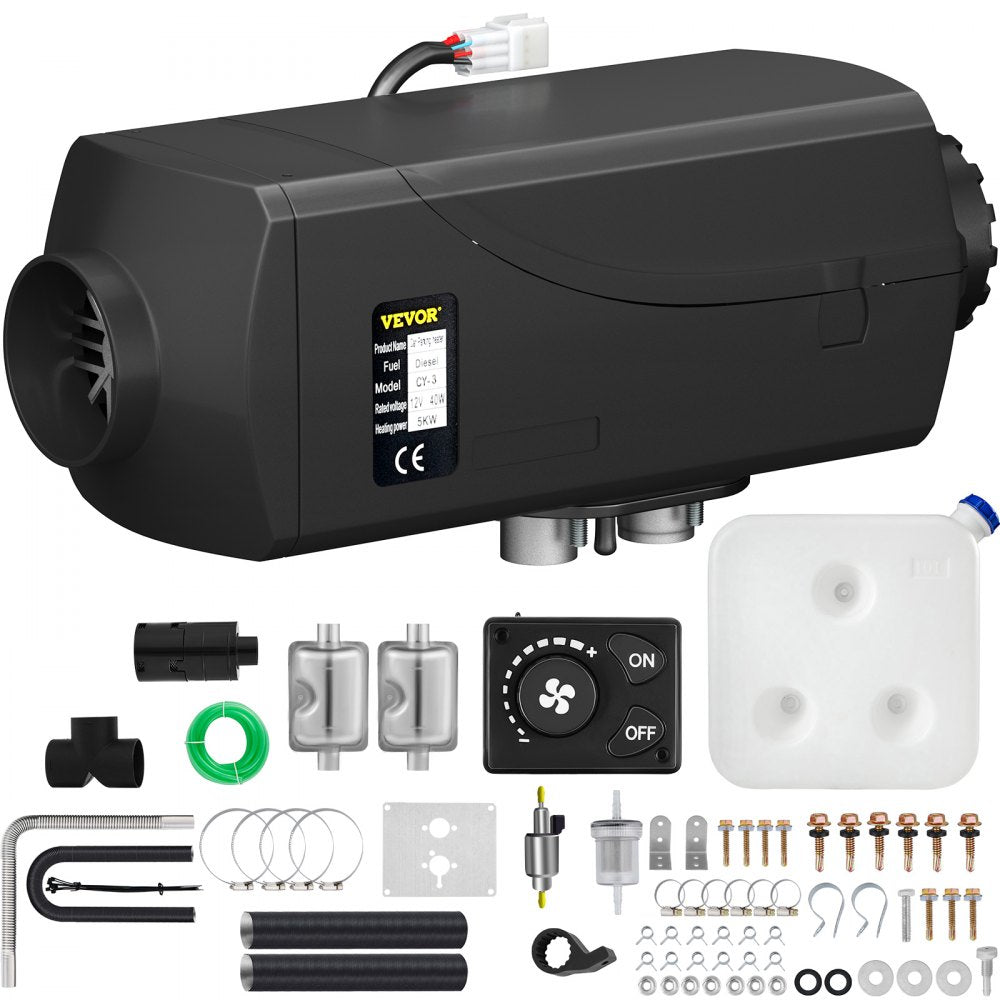 WF 5001 - 12V 5KW Diesel Air Heater for Rapid Heating & Easy Installation