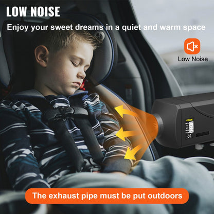 WF 5001 - 5KW 12V Diesel Air Heater with LCD Control