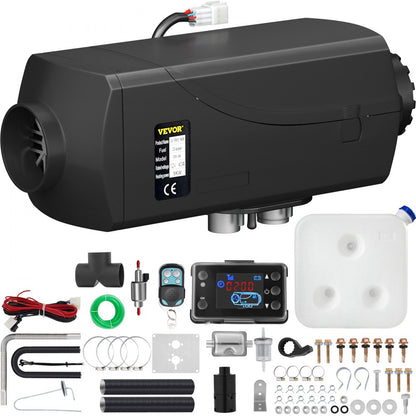 WF 5001 - 12V Diesel Air Heater with Remote Control for Fast Heating