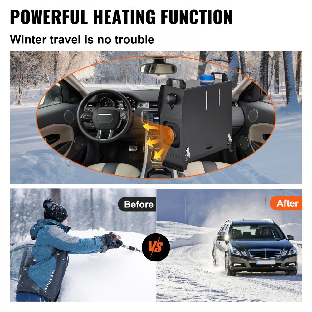 WF5001 - 8KW Diesel Air Heater with Remote Control for Vehicles