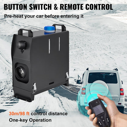 WF5001 - 8KW Diesel Air Heater with Remote Control for Vehicles