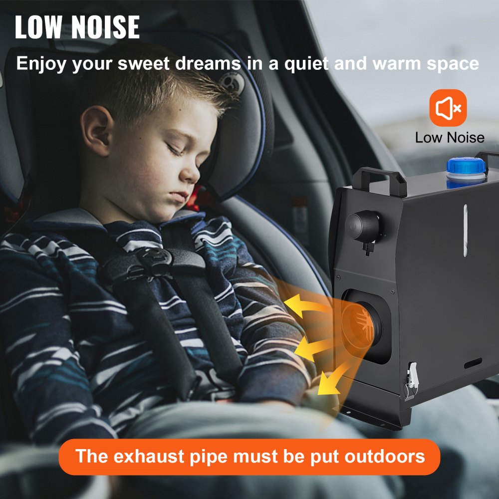 WF5001 - 8KW Diesel Air Heater with Remote Control for Vehicles