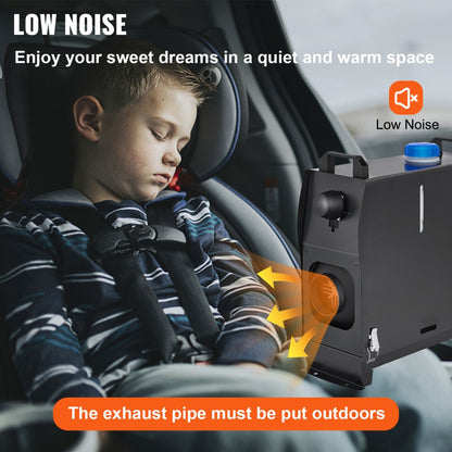 WF5001 - 8KW Diesel Air Heater with Remote Control for Vehicles