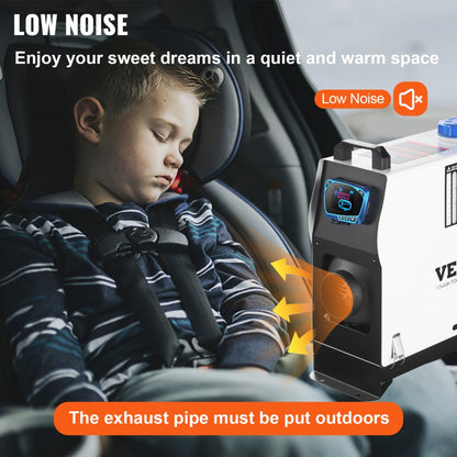 ZM8003 - 12V Diesel Heater for Vehicles, Quick Heating, Low Consumption