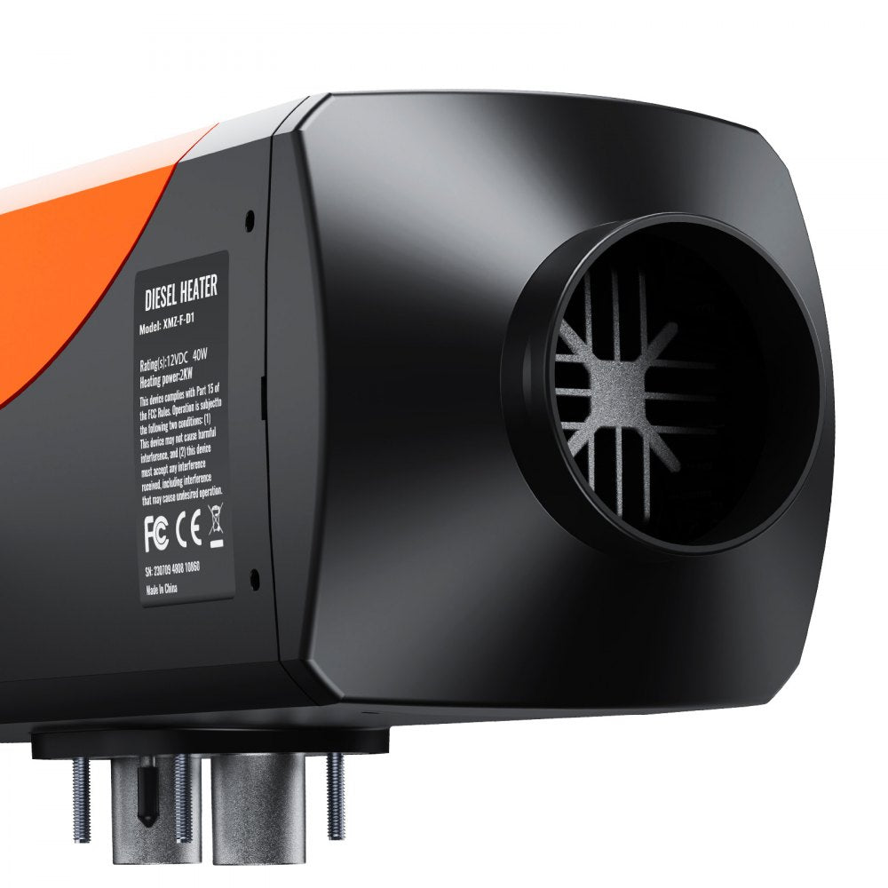 XMZ-D2 - 2KW Bluetooth Diesel Heater for Cars & RVs, Low Noise