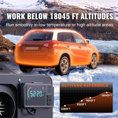 XMZ-D1 - Bluetooth Diesel Heater for Vehicles, 8KW, Low Noise & Efficient