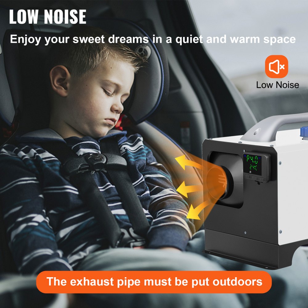 010116699871 - 12V 8KW Diesel Heater for Fast Frost Removal and Energy Savings