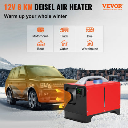 010454173881 - Portable 12V Diesel Heater for Quick Winter Warmth