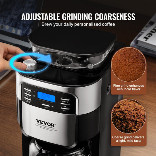 CM1025M-UL - Versatile Coffee Maker with Grind Control and 24-Hour Timer