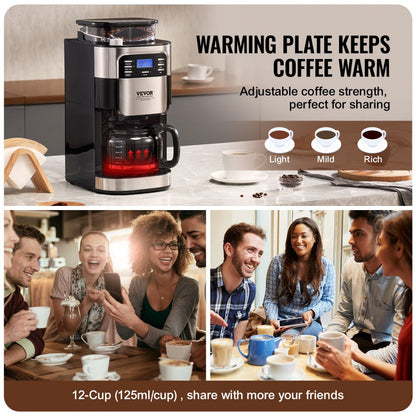 CM1025M-UL - Versatile Coffee Maker with Grind Control and 24-Hour Timer