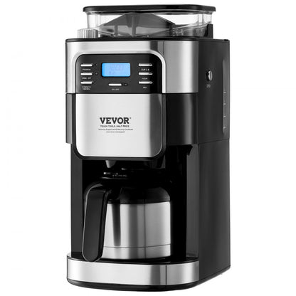 CM1025B - Versatile 8-Cup Coffee Maker with Grinder & 24-Hour Timer