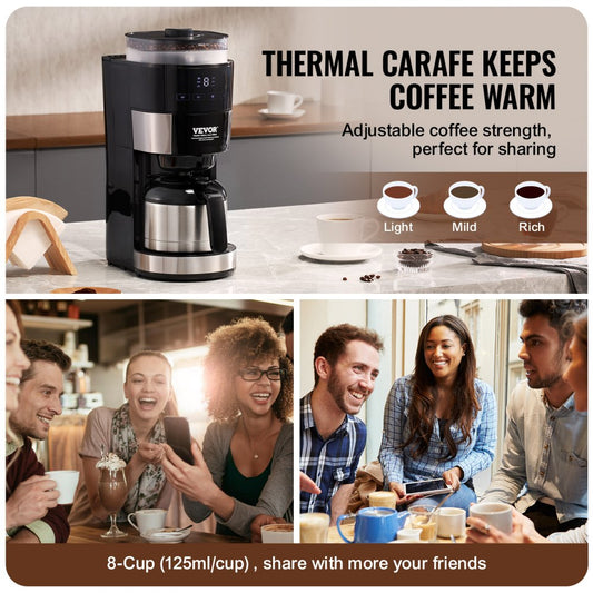 CM1131AD - Custom Brew 8-Cup Coffee Maker with Adjustable Strength Control