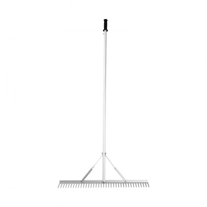 CY-SF13 - 36" Aluminum Rake for Soil Leveling & Pond Cleaning
