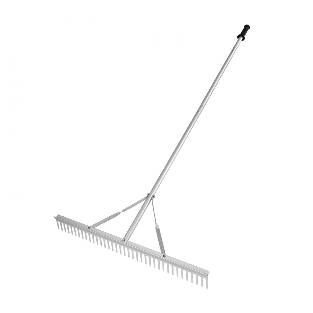 CY-SF13 - 36" Aluminum Rake for Soil Leveling & Pond Cleaning