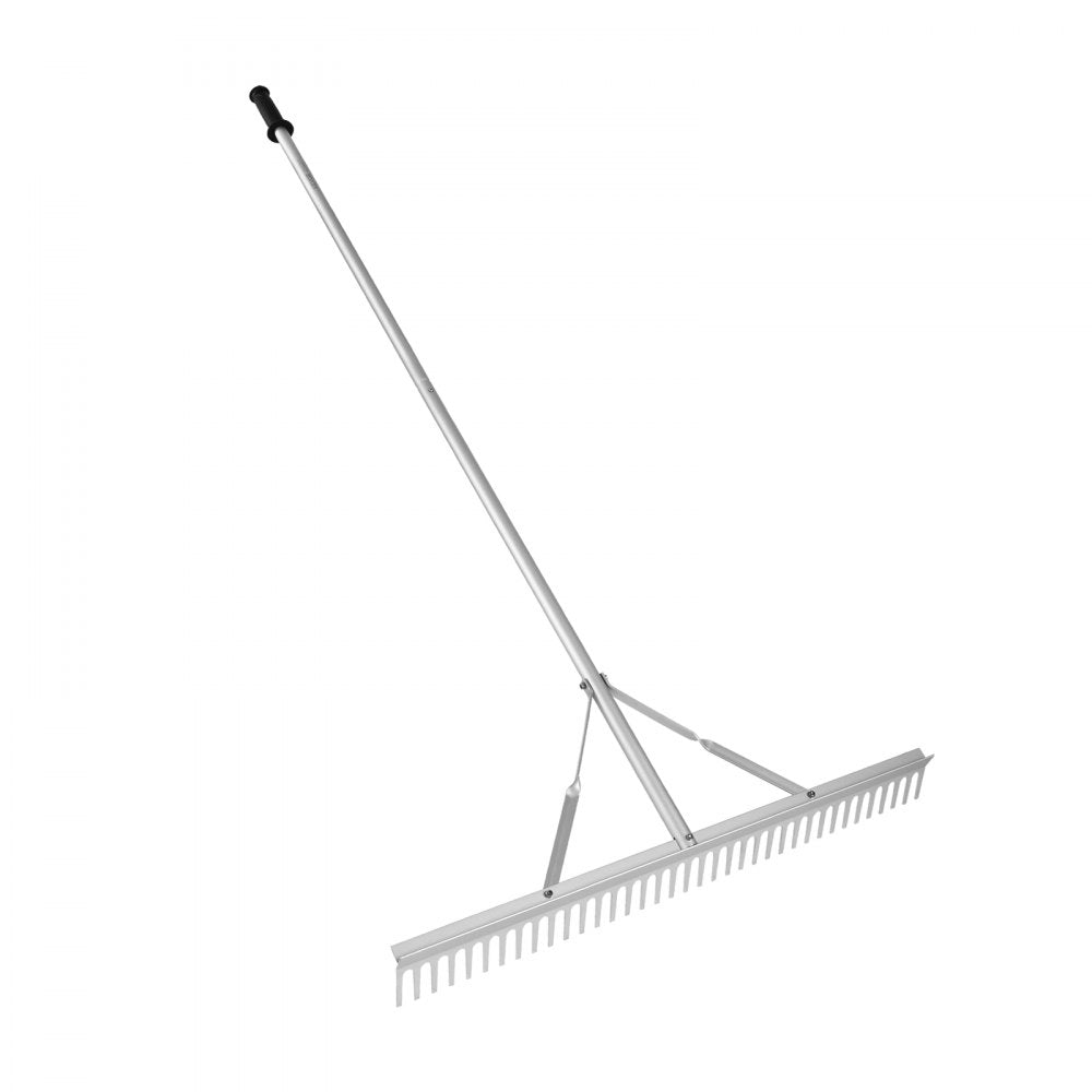 CY-SF13 - 36" Aluminum Rake for Soil Leveling & Pond Cleaning