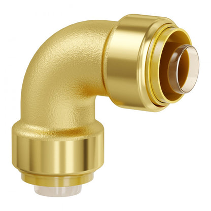 PF7c-L1/2x1/2 - 12PCS Lead-Free Brass Pipe Fittings for Plumbing Projects