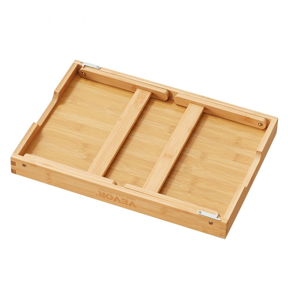 ZM-TP-SKU1 - Lightweight Bamboo Bed Tray Table with Foldable Legs and Phone Section