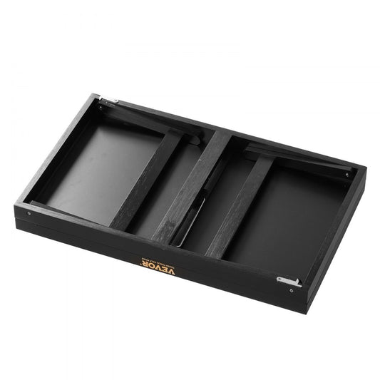 ZM-TP-SKU6 - 20"x12" Bamboo Bed Tray with Lockable Foldable Legs