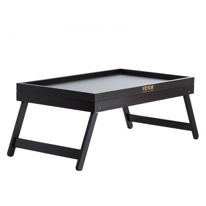 ZM-TP-SKU6 - 20"x12" Bamboo Bed Tray with Lockable Foldable Legs