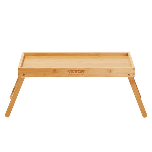 ZM-TP-SKU3 - Bamboo Bed Tray Table with Foldable Legs for Convenience