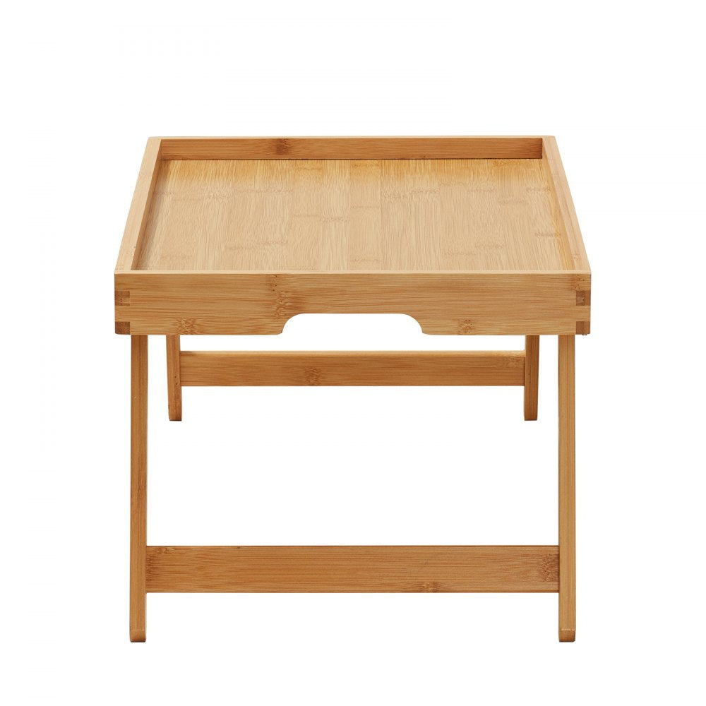 ZM-TP-SKU3 - Bamboo Bed Tray Table with Foldable Legs for Convenience