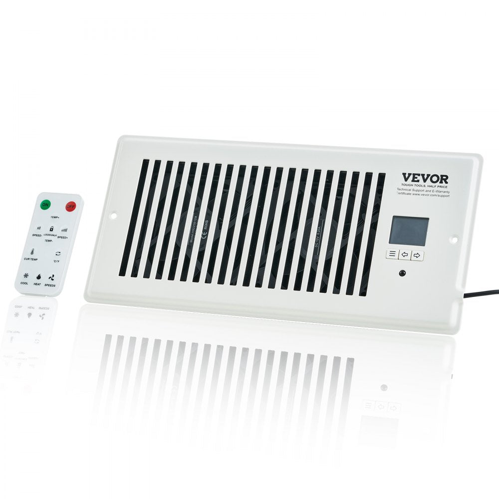 BT-DF0410RCA - Quiet 4" x 10" Register Booster Fan for Improved Airflow