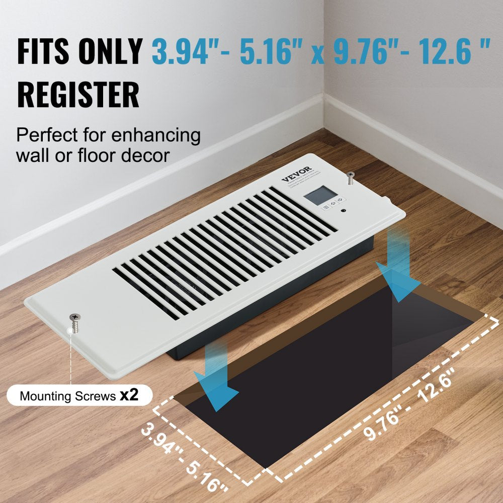BT-DF0412RCA - Quiet 4" x 12" Booster Fan, 100 CFM Airflow