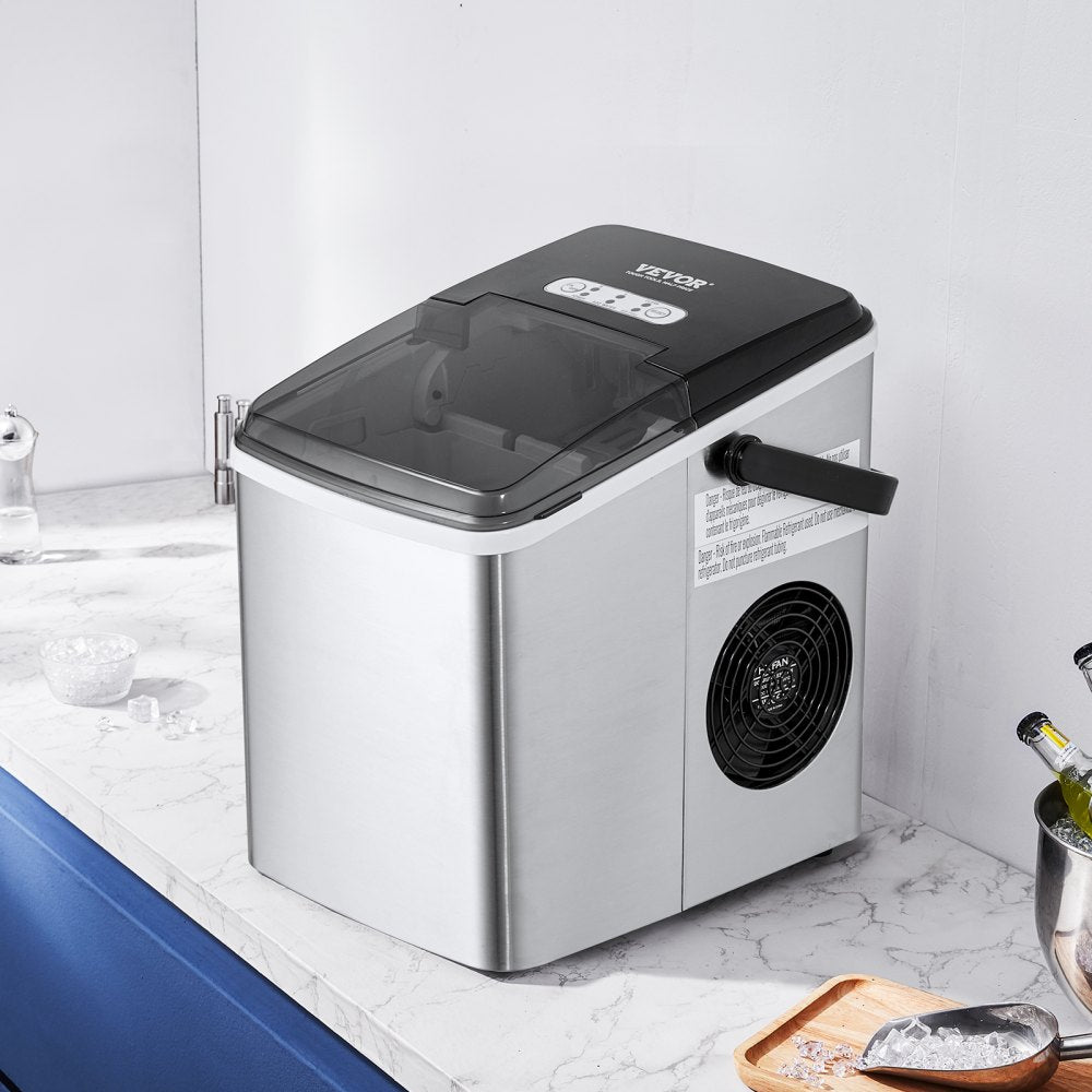 IM2102ADT-UL - Compact Ice Maker, 9 Cubes in 7 Mins, Quiet 45dB