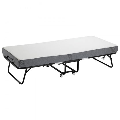 SDC-31-2 - 31"x75" Rollaway Bed with 5" Mattress & Wheels