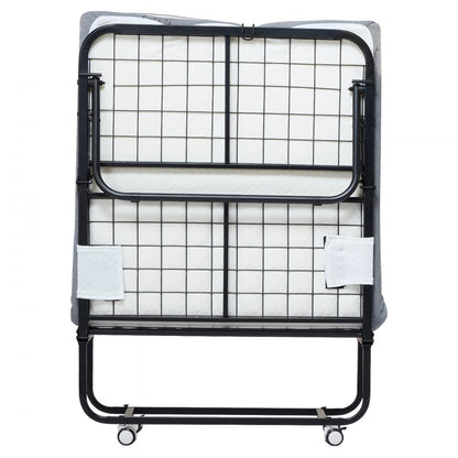 SDC-31-2 - 31"x75" Rollaway Bed with 5" Mattress & Wheels