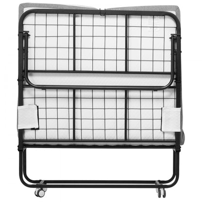 SDC-36-1 - Compact Foldable Rollaway Bed with 4" Foam Mattress, 450 lbs Capacity