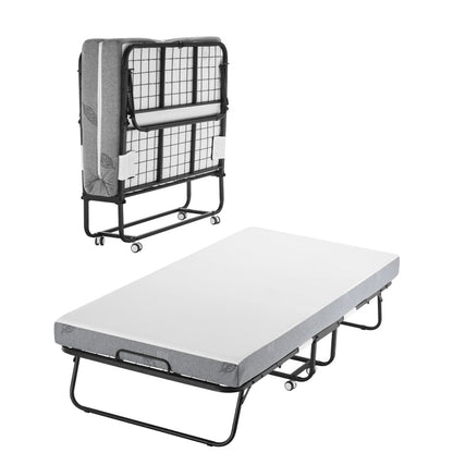SDC-36-2 - Foldable Rollaway Bed with Metal Frame, 450 lbs Capacity