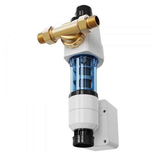 BSK-T4-Q2-N - 40µm VEVOR Whole House Water Sediment Filter with Backwash System
