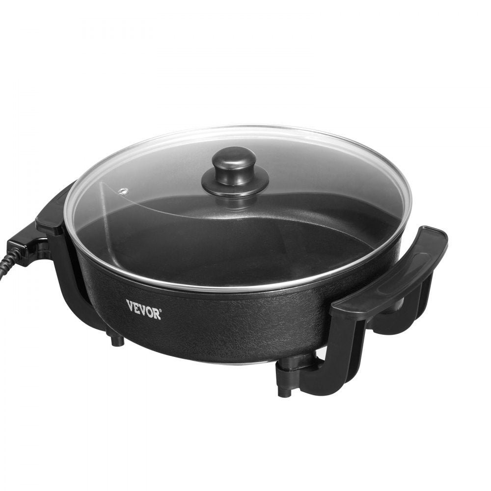 YS-808 - 5L Dual-Flavor Hot Pot for 6-10 People, Non-Stick Cooking