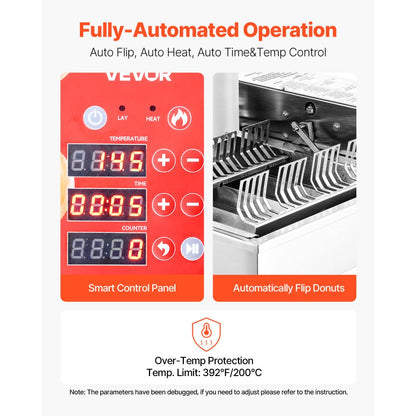 US - High-Volume Automated Donut Maker for Cafés & Bakeries