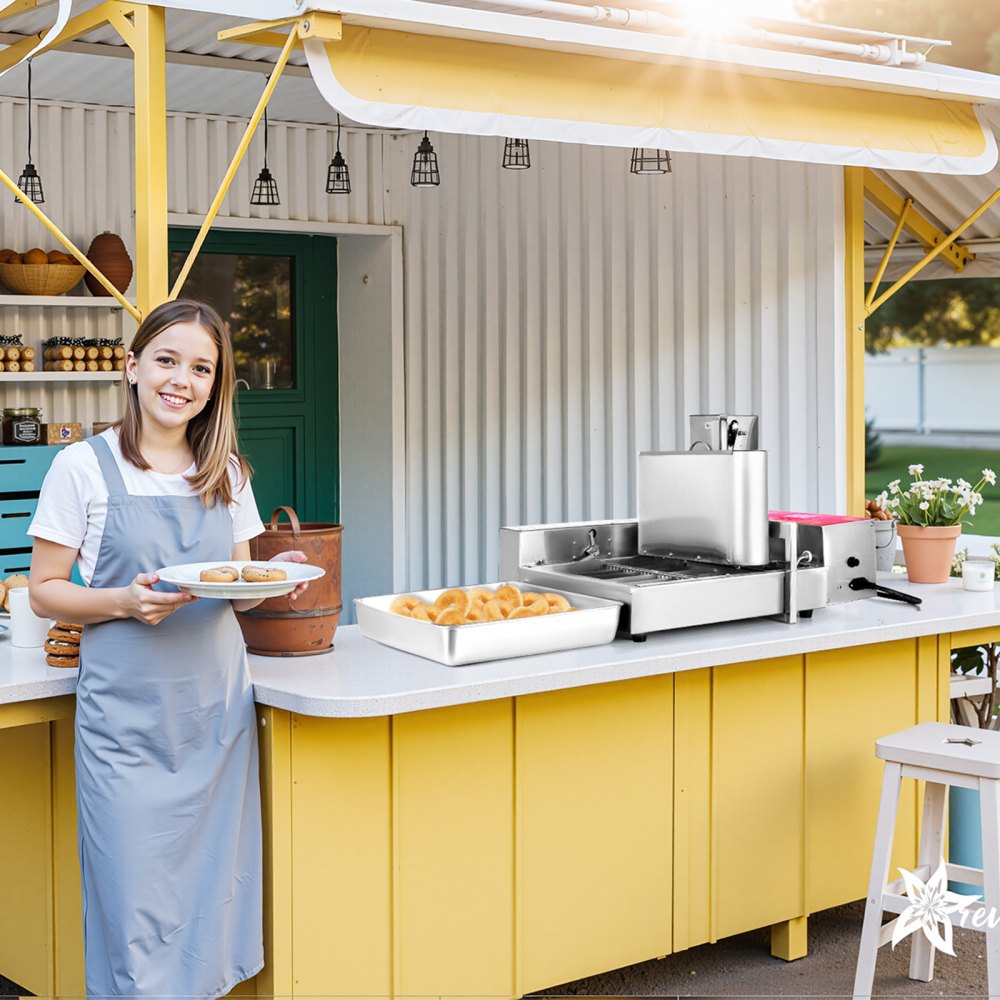 US - 360 PCS/H Automated Donut Machine for High-Demand Production