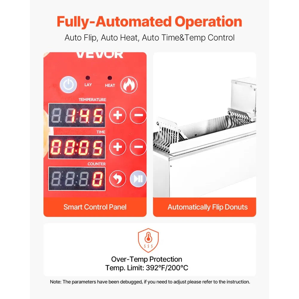 US - Automated Donut Maker for Commercial Use, Consistent Production