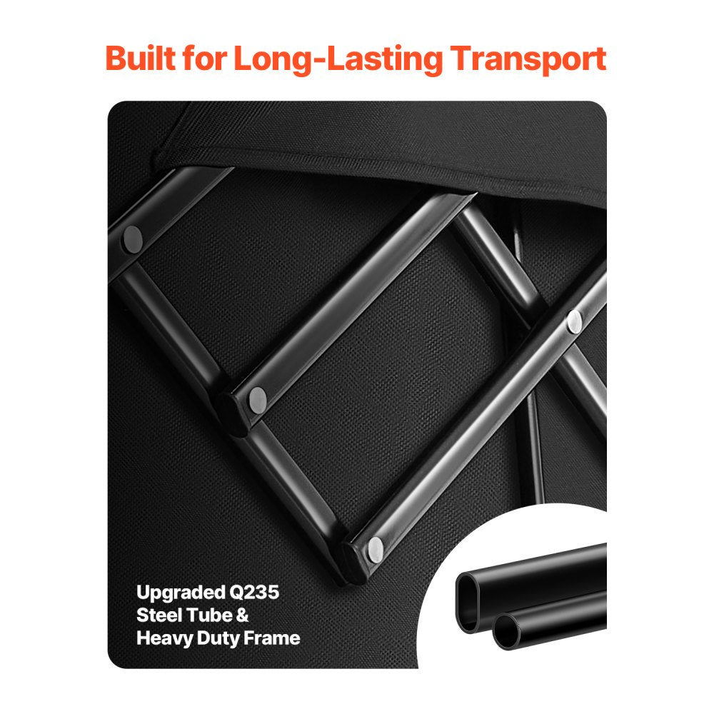 W25 - 450LB Heavy Duty Foldable Cart with 300L Capacity