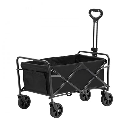W11 - Heavy-Duty Folding Wagon with All-Terrain Wheels and Cup Holders