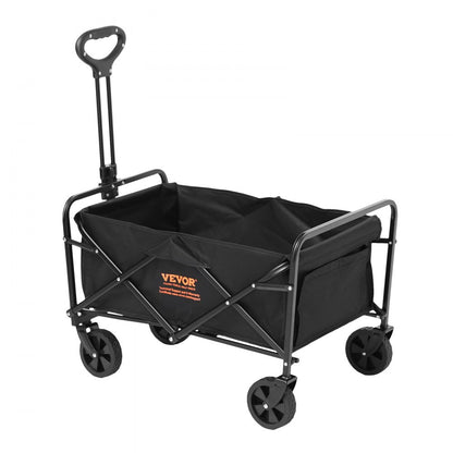 W11 - Heavy-Duty Folding Wagon with All-Terrain Wheels and Cup Holders